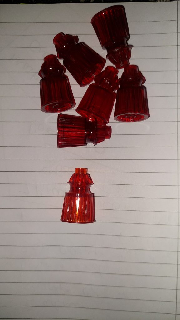 Star Post - Dark Red - Clearance