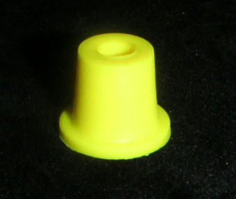 Yellow Tapered bumper Post Sleeve