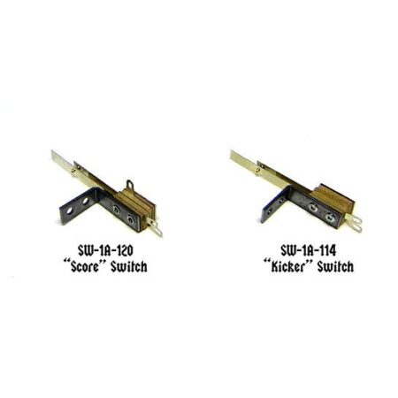 Williams/Bally - Set Of Slingshot Switches With Brackets